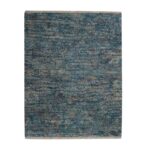 Hand-knotted Multi Blue Coral Rug