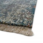 Hand Knotted Multi Blue Rug