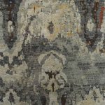 Hand Knotted Gray Rug