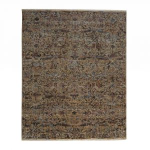 Hand Knotted Multi Color Rug