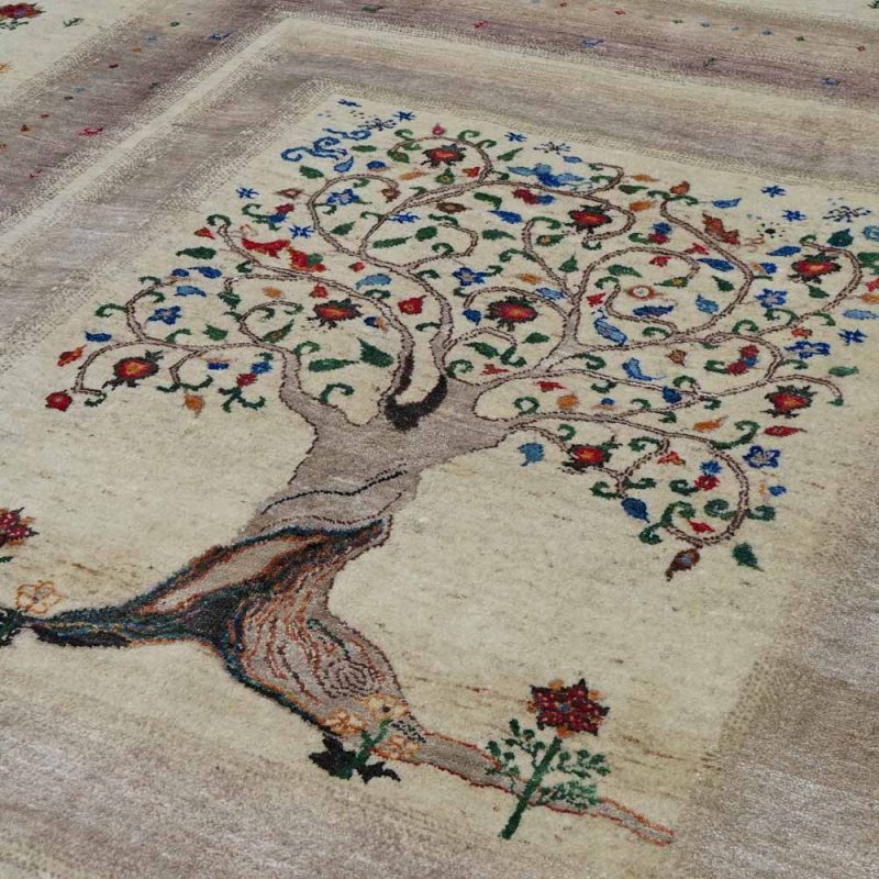 Tree of Life Hand Knotted Rug